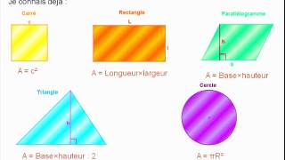 aires et volumes cours maths 3ème [upl. by Alicia523]