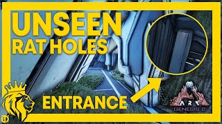 TOP 10 UNSEEN Rat Holes on Genesis 2  ARK Survival Evolved [upl. by Cyprian]