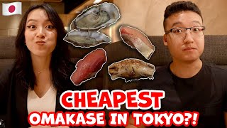 EXPLORING Tsukiji Fish Market and Trying Sushi OMAKASE  Japan travel food reaction vlog [upl. by Bornstein]