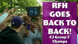 RumsonFair Haven 8 Spotswood 3  CJ Group 2 Final  RFH Back to Back Section Titles [upl. by Foskett694]