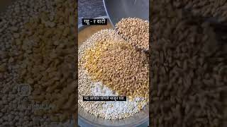 Thalipeeth Bhajani Recipe shorts youtubeshorts food recipe bhajani asmrcooking asmr [upl. by Novy]