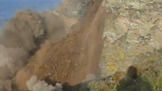 CLIFF COLLAPSE Dramatic coastal erosion in Cornwall [upl. by Nadiya824]