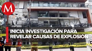 Continúa asegurada la zona de la explosión en Av Coyoacán CdMx [upl. by Caasi]