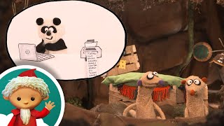 Jan und Henry hören einen Panda mit Einkaufszettel 🐼  Ganze Folge mit dem Sandmännchen [upl. by Ebneter]