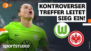 VfL Wolfsburg – Eintracht Frankfurt  FrauenBundesliga 13 Spieltag Saison 202324  sportstudio [upl. by Greenwald522]