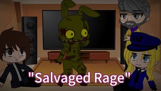 fnaf movie react to quotSalvaged Ragequot [upl. by Andert]