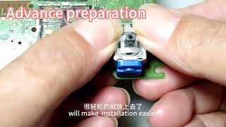 V5 Series Hall joystick drive board installation process [upl. by Calica]