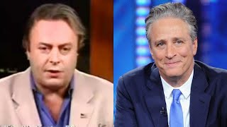 Christopher Hitchens CLASH WITH Jon Stewart In HEATED Argument [upl. by Sorrows]