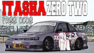 FR LEGENDS  Itasha Nissan Silvia S14  Free Livery Code [upl. by Anet]