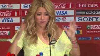 Shakira Goes Waka Waka in Africa [upl. by Hana]