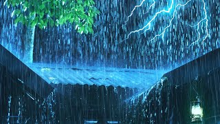 Sonidos De Tormentas Eléctricas ⚡ Noche Tormentosa Con Lluvia Torrencial Y Truenos Muy Fuertes [upl. by Vitalis]