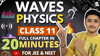 Waves Class 11  Physics  For JEE amp NEET  Full Revision In 20 Minutes [upl. by Dominik]