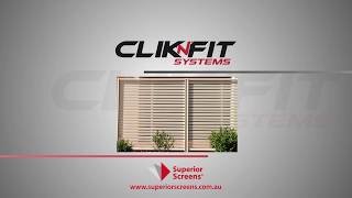 DIY CliknFit® COLORBOND® Slat Fence Installation  Superior Screens [upl. by Afnin]