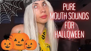 ASMR  Intense Mouth Sounds for Halloween 🎃 [upl. by Azilanna]