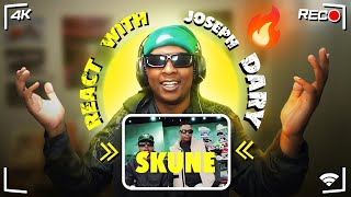 JOSEPHDARY REACTS TO HIS SONG SKUNE [upl. by Cele615]