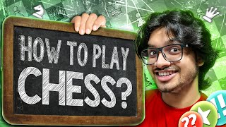 How To Play CHESS in Hindi for Beginners 2024 Rules ProfessorChess [upl. by Susejedairam]