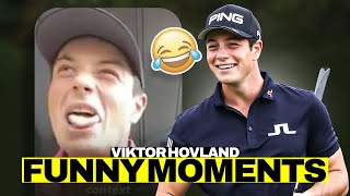 Top 5 Funniest Viktor Hovland Moments Highlights [upl. by Kavanagh164]