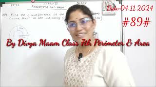 Class 7 Maths  Perimeter amp Area  Ex 92 Q15  Solution amp Explanation divyabhargava3892 Fact [upl. by Logan459]