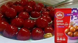 Gulab jamun recipe  MTR gulab jamun recipe  mini gulab jamun [upl. by Charmaine]