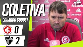 COLETIVA EDUARDO COUDET  AO VIVO  Internacional x AtléticoMG  Brasileirão 2023 [upl. by Herschel]