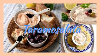 Best Taramosalata  Greek Carp Roe Dip or Spread [upl. by Ativoj]