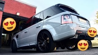 UKS ONLY NARDO GREY RANGE ROVER  Wrapping The Range Nardo Grey [upl. by Crofoot157]