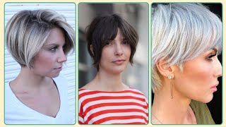 Amazing pixies Bob Haircut For Ladies Ideas [upl. by Yrtnej729]