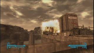 Fallout New Vegas  B29 AIR RAID [upl. by Nahsez]