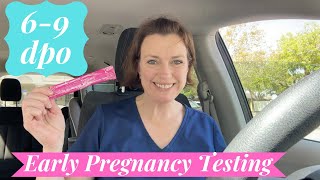 Early Pregnancy Testing 69 dpo [upl. by Halika]