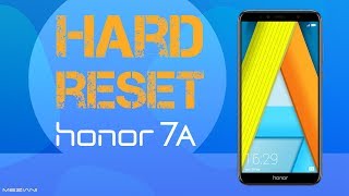 Hard Reset Huawei Honor 7A  Factory Reset [upl. by Eelra]