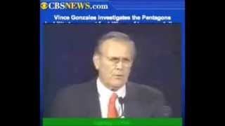 Donald Rumsfeld announces 23 Trillion missing from the Pentagon on September 10th 2001 [upl. by Fagin81]