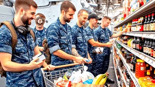 Inside the Crazy Stores Run by the Navy on US Aircraft Carriers [upl. by Gilmer697]