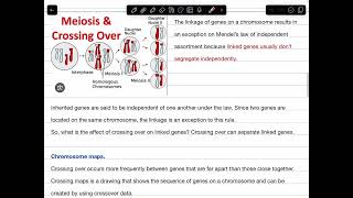 Lesson 2 genetic recombination and gene linkage [upl. by Osmond]