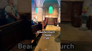 Church in Chester 🇻🇦 travel chester uk england travelvlog traveling travelblogger church [upl. by Ttevi]