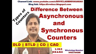 Difference between Asynchronous and Synchronous Counter  Synchronous vs Asynchronous Counter [upl. by Onahpets]