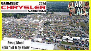 Carlisle Chrysler Nationals 2024 Hour 1 of 5 Vendors  Cars 4 Sale [upl. by Neelhtac]