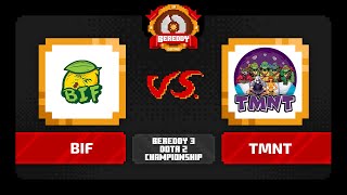 BeReddy 3  Dota 2 Championship  BIF vs TMNT  2 Div SemiFinal LB  Bo3 [upl. by Rramal482]