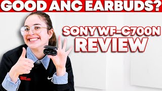 Sony WFC700N Review  Great NoiseCancelling Buds [upl. by Seel389]