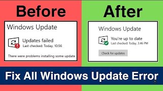 Fix All Windows Update Error Problems in Windows 1110 2024 Hindi [upl. by Hamas740]