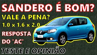 Renault SANDERO de 2008 a 2021  Informações Pontos Positivos e Negativos  Será que Vale a Pena [upl. by Rosanna]