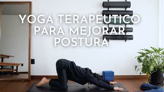 YOGA TERAPEUTICO PARA MEJORAR POSTURA  15 MINS  YOGUI DAN [upl. by Eijneb]