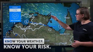 Severe Weather Update 12 January 2024 Monsoon impacting northern Australia [upl. by Niliac]