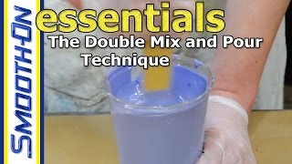 How To Mix Silicone Mold Rubber  Double Mix And Pour OOMOO Silicone  Mold Making Essential [upl. by Nosnarb289]