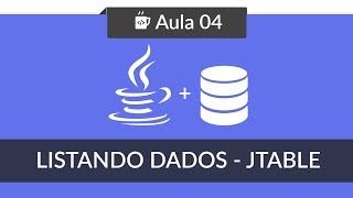 Java com Banco de Dados MySQL  04  Preenchendo JTable  DefaultTableModel [upl. by Enneirb]