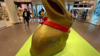 Lindt Goldhase Gold Bunny Ostern Freiburg 😃🇩🇪 [upl. by Yelyah627]