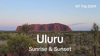 Uluru sunrise amp sunset [upl. by Izogn528]