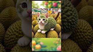 pomegranate kitten durian orange cat catlover kitten love lucu [upl. by Theo]