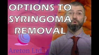 THE OPTIONS OF SYRINGOMA REMOVAL [upl. by Ful]