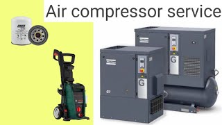 ATLAS COPCO air compressor serviceATLAS COPCO air compressor repair OMElectricalWork [upl. by Pedersen]