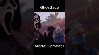 GHOSTFACE CHEGA AO MORTAL KOMBAT 1 COM VOZ DO DUBLADOR DO FILME E FATALITY INCRÍVEL [upl. by Lilias13]